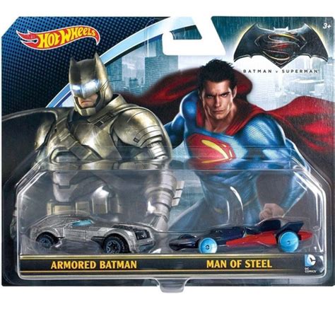Hot Wheels Batman Vs Superman Autos Pack Unidades Cuotas sin interés