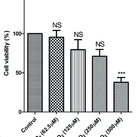 Effects Of H 2 O 2 On The Cell Viability Of Human RPE Cells The WST 1