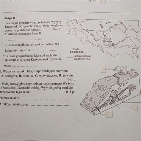 Daje Naj Kto Zrobi Pierwszy Grupa B Na Mapie Przedstawiono