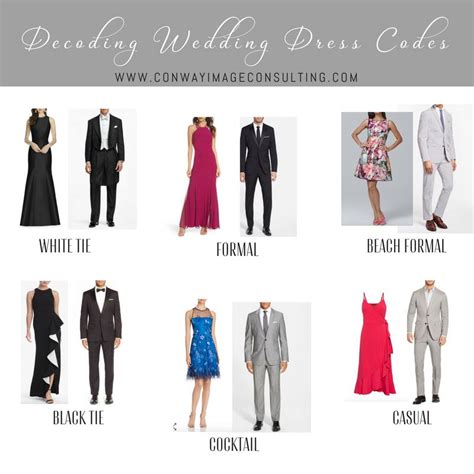 Decoding Wedding Dress Codes Guide Dress Code Wedding Casual Wedding