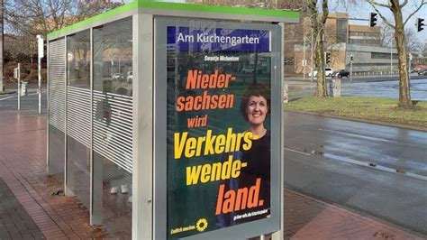 Fake Wahlplakate gegen Grüne in Niedersachsen Konsequenzen drohen