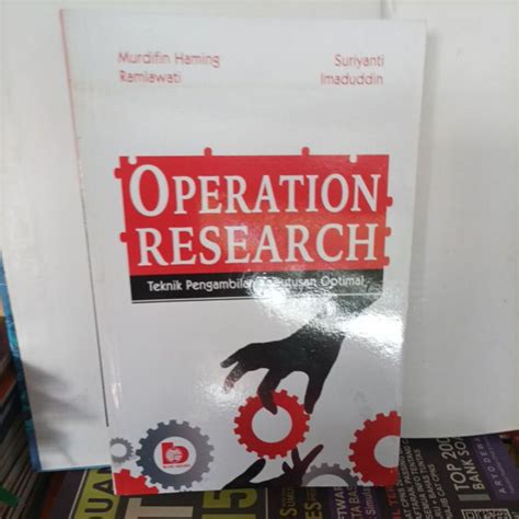 Jual Buku Operation Research Teknik Pengambilan Keputusan Penerbit Bumi