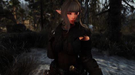 Nibenean Armors And Outfit Ba Bhunp Cbbe Skyrim Special