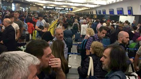 Demoras Y Cancelaciones En Aeroparque Vuelos Afectados Por Medidas