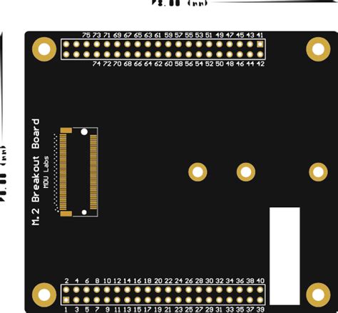 M 2 Breakout Board Multi Key Share Project PCBWay