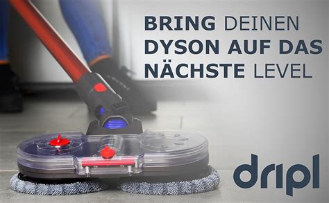 Amazon de Dripl Wischaufsatz für Dyson V7 V8 V10 V11 V15 Staubsauger