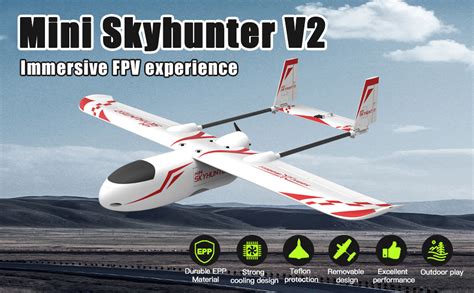 Amazon Buddy Rc Sonic Modell Mini Skyhunter V Fpv Airplane Fpv