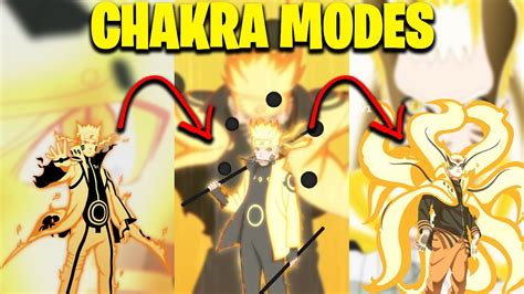 All Of Naruto Chakra Modes Explained Six Path Baryon Mode Etc Youtube