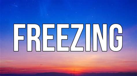 Mimi Webb Freezing Lyrics Youtube