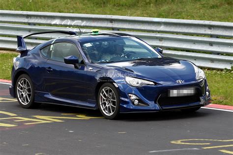 Spyshots Toyota GT 86 With Aero Kit At Nurburgring Autoevolution