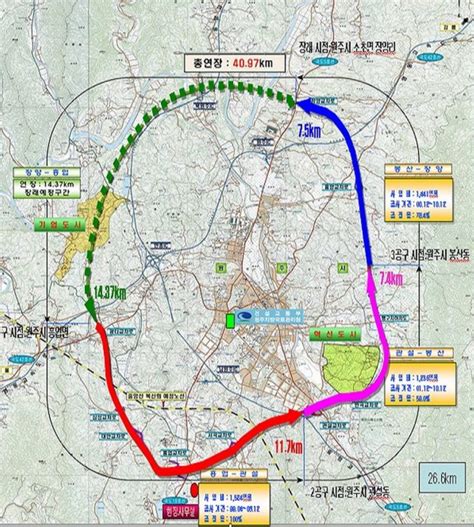 원주 국도대체 우회 도로···서부 지역 우회 도로 계획 네이버 블로그