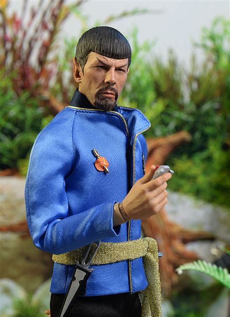 Review And Photos Of Mirror Mirror Spock Star Trek Sixth Scale Action