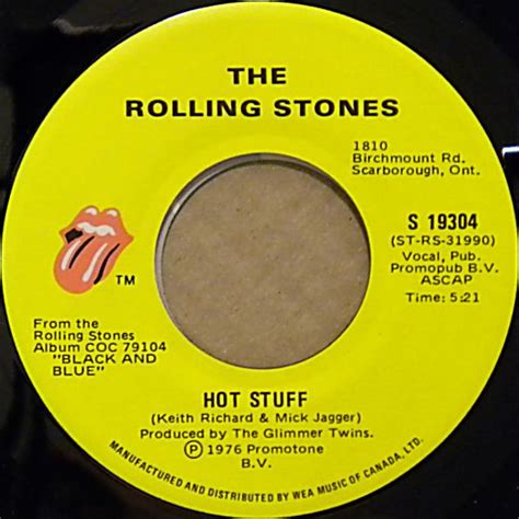 The Rolling Stones Hot Stuff Fool To Cry Vinyl Discogs