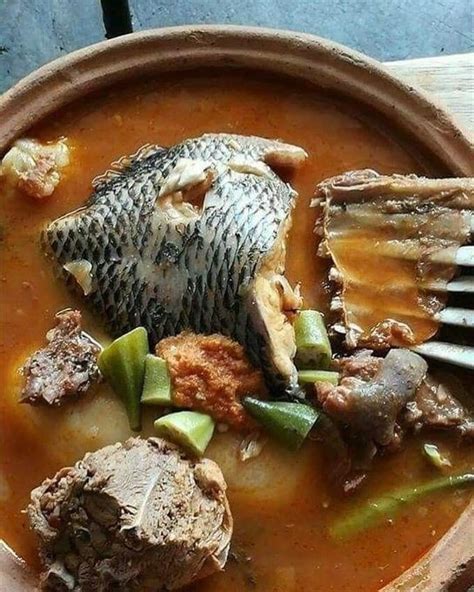 Fufu Goat Meat Tilapia Light Soup Light Soups African Food