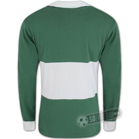 Camisa Palmeiras Palestra It Lia Manga Longa Liga Retr