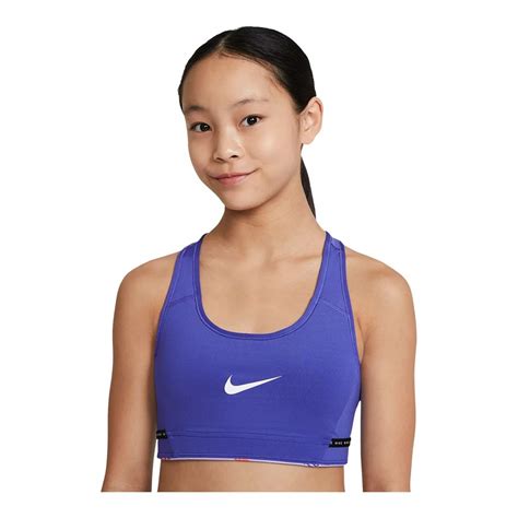 Nike Girls Dri Fit Swoosh Reversible Sports Bra Sportchek