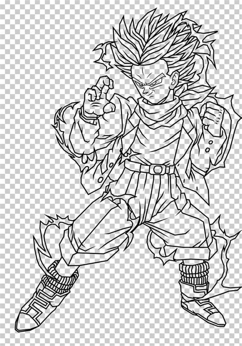 Trunks Goku Gohan Goten Drawing Png Clipart Angle Arm Artwork The