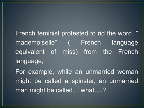 Feminism PPT