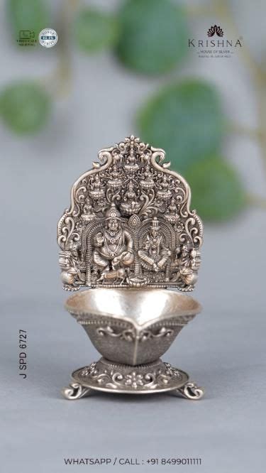 Pure 925 Sterling Silver Customized Idol Shiva Lingam Stand Jalheri Use