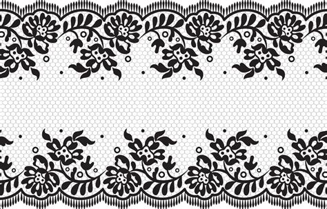 Seamless Lace Pattern Flower Vintage Vector Background Vector