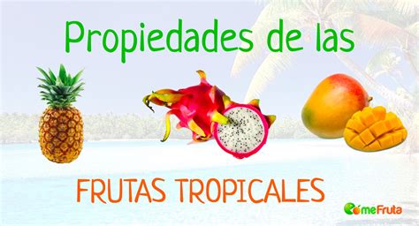 Propiedades De Las Frutas Tropicales Comefruta