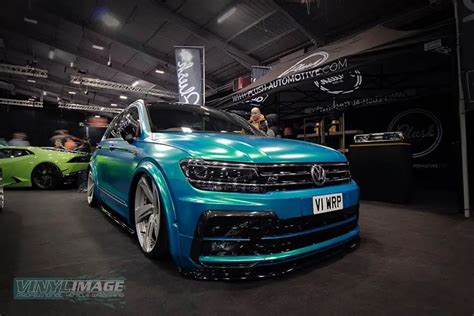 Get Down Vw Tiguan On Rotiforms And With Airride Kit