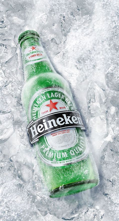 Amsterdam Art Associates Beer Bottle Cold Heineken Ice