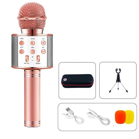 Draagbare Handheld Mic Karaoke Draadloze Bluetooth Grandado