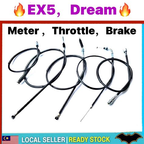 HONDA EX5 EX5 DREAM METER CABLE SPEEDO CABLE THROTTLE CABLE BRAKE