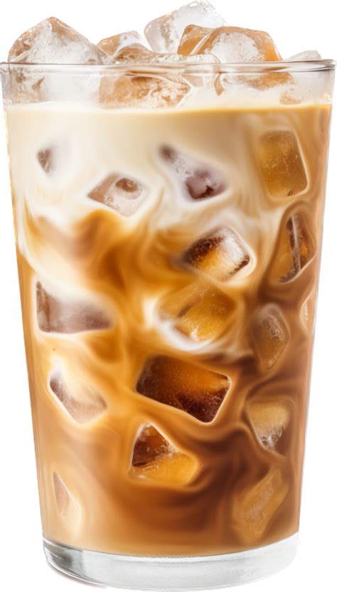 Iced Latte Png With Ai Generated Png