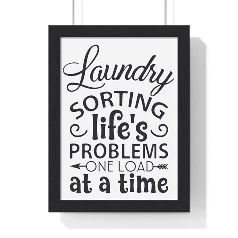 Laundry Room Wall Art Funny Laundry Room Decor Poster For Etsy