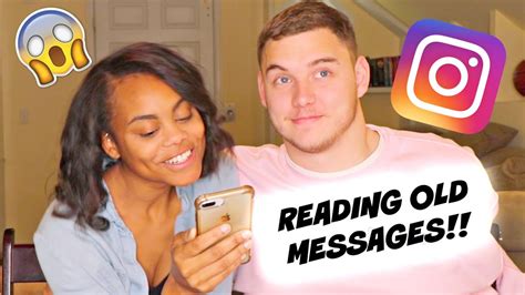 Couple Reads Old Messages I Expose My Boyfriend Youtube