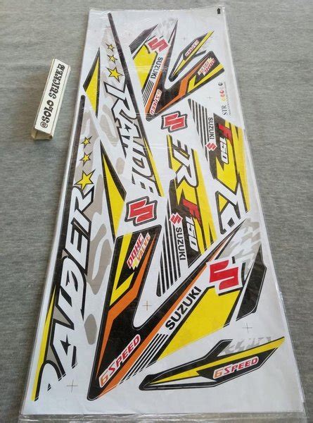 Jual Striping Sticker Stiker Lis Body Bodi Variasi Suzuki Satria F