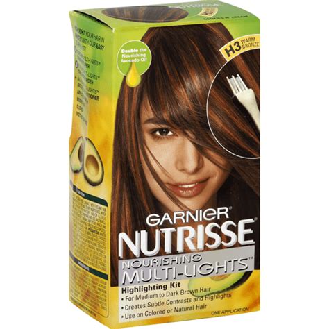 Nutrisse Highlighting Kit Warm Bronze H3 1 Ea Shop Foodtown