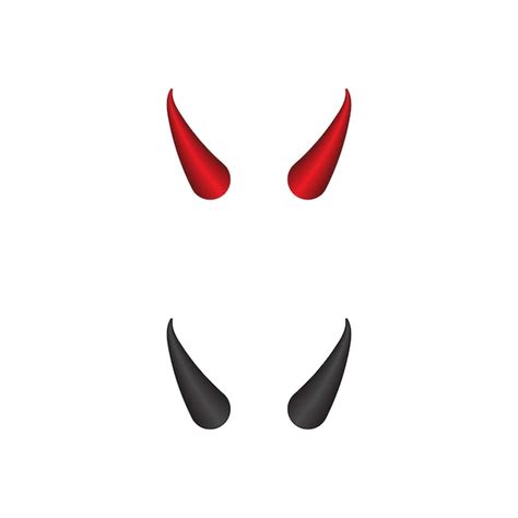 Premium Vector Devil Horn Vector Icon Design