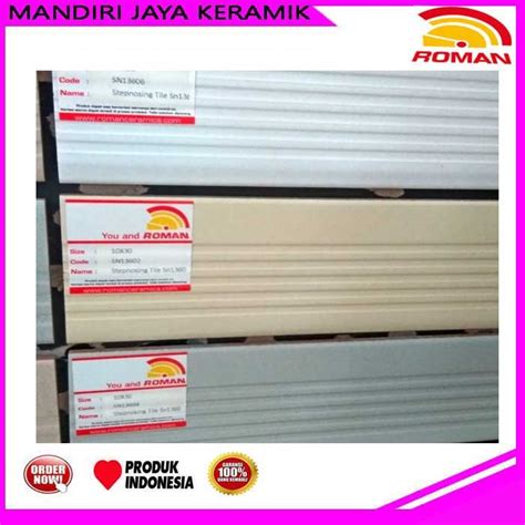 Jual Roman Stepnosing Sn 13606 10x30 Kw 1 Kota Bekasi Mandiri Jaya