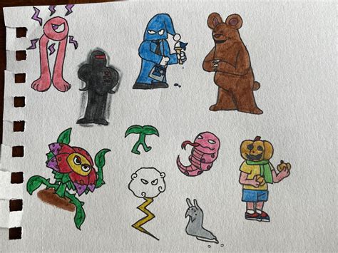 More Earthbound Enemies By Turboshemp On Deviantart