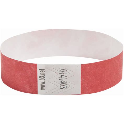 SICURIX Standard Dupont Tyvek Security Wristband Event Wristbands