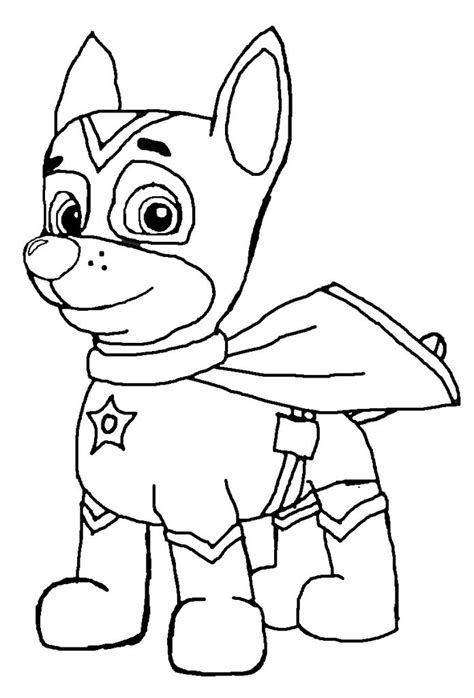 Ausmalbilder Zum Ausdrucken Super Paw Patrol Test