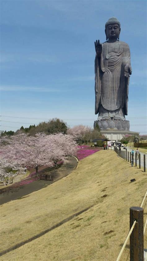 Ushiku Daibutsu Il Grande Budda Di Ushiku Prefettura Di Ibaraki Foto