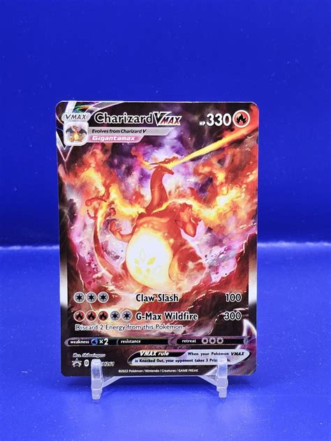 Mavin Charizard Vmax Swsh Holo Black Star Promo Premium Full Alt