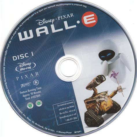 Wall E DVD Cover