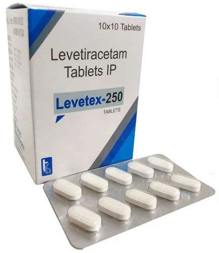 Levetiracetam 250mg Tablet At Rs 170stripe Levetiracetam Tablet In