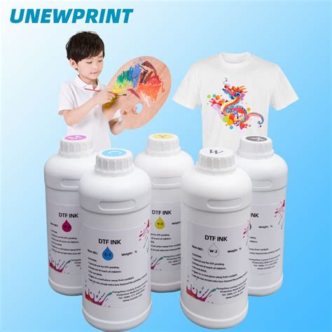 Unewprint Dtf Cmyk Ink For Dtf Transfer Film Printing China Dtf Film