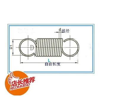 Pcs Mm Wire Od Mm Stainless Steel Micro Small Tension Spring