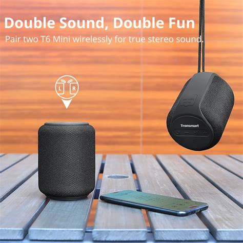 Tronsmart T6 Mini Bluetooth Speaker | Portable Speaker Tronsmart T6 ...