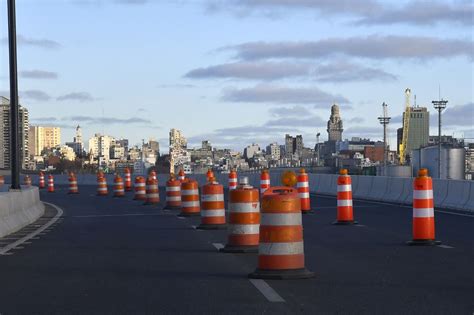 A dos años de inaugurado hay nuevas obras en el viaducto de la rambla