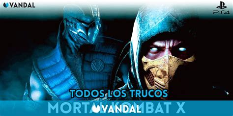 Trucos Mortal Kombat X PS4 Claves Guías