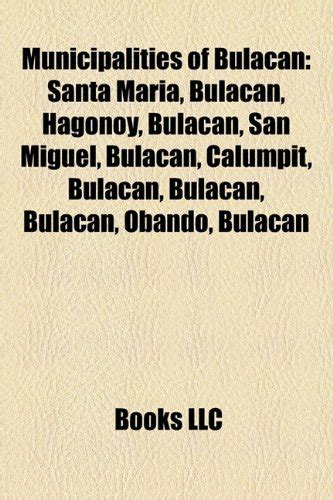 Jp Municipalities Of Bulacan Santa Maria Bulacan Hagonoy