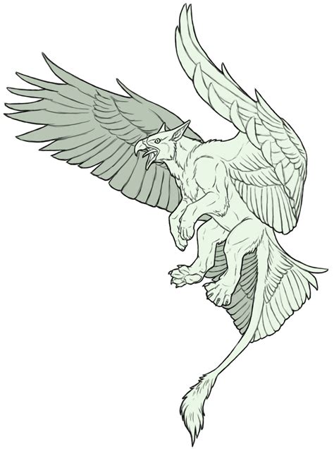 Commission Gryphon Sketch By Seasuds On Deviantart